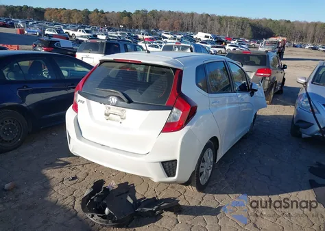 2016 Honda Fit Lx из США, поврежденный, VIN JHMGK5H53GX008602